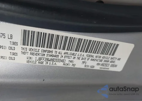 2008 Jeep Patriot Sport z USA, uszkodzony, nr VIN 1J8FF28W08D555461